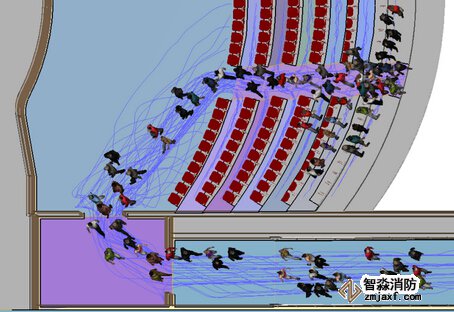德州消防安全評估德州人員疏散能力模擬分析軟件Pathfinder5