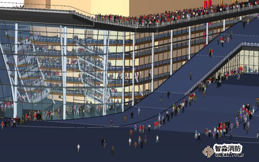 德州消防安全評估德州人員疏散能力模擬分析軟件Pathfinder6